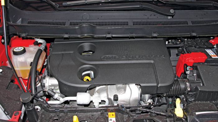 Ο diesel κινητήρας του Tourneo Courier της δοκιμής μας, είναι ο γνωστός 16βάλβιδος 1,6 TDCi της Ford στην έκδοση των 95 ίππων και 215 Nm ροπής.